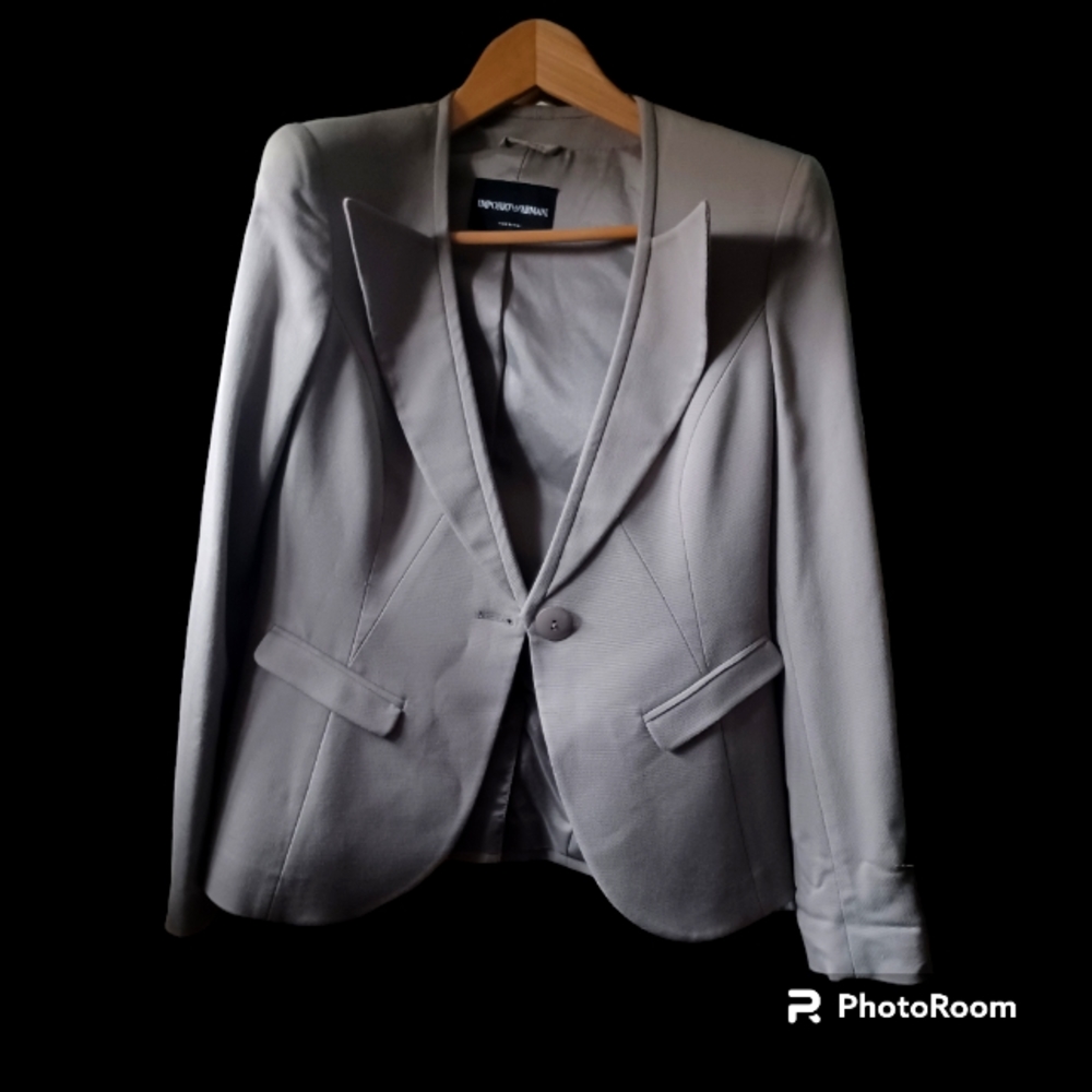 Emporio Armani blazer gray size small